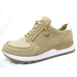 Waldläufer Dames Sneaker - OrthoTritt H64007-500-500-094 Zand - Wijdte H - Maat 6½