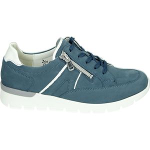 Waldlaufer 626001 K-Ramona - Dames veterschoenen - Kleur: Blauw - Maat: 37.5