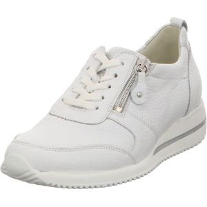 Waldläufer - Casual Veterschoenen - Wit - Comfortabel Draagcomfort