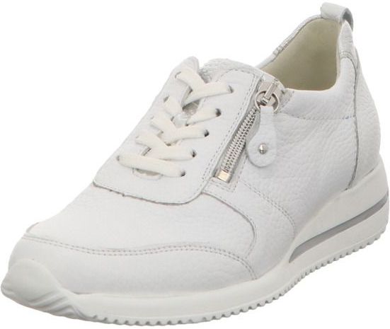 Waldläufer - Casual Veterschoenen - Wit - Comfortabel Draagcomfort