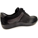 Waldläufer - OrthoTritt - Dames Sneaker - Zwart - Wijdte M