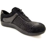 Waldläufer - OrthoTritt - Dames Sneaker - Zwart - Wijdte M