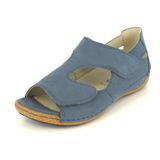 Waldlaufer 342024 Heliett - Sandalen met hakDames Sandalen - Kleur: Blauw - Maat: 40