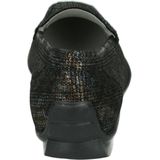 Waldläufer - Harriet - Dames Moccasin - Zwart - Nubuckleer - Comfortabele H-Breedte