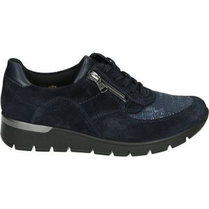 Waldläufer - 626K02 - Veterschoenen - Zwart - Stretchmateriaal