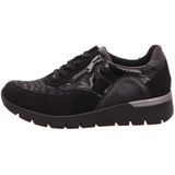 Waldläufer Orthotritt Dames Sneaker - 626K02-413-001 Zwart - Wijdte K - Maat 3½ (36.5)