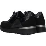 Waldläufer - 626K02 Veterschoenen - Zwart - Leer Combi