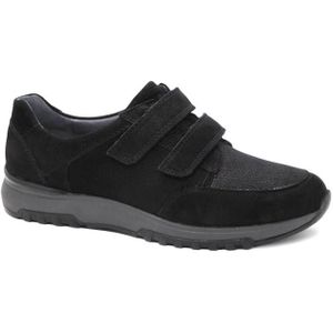 Waldläufer - 632301 - Klittenbandschoenen - Zwart
