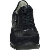 Waldläufer - 923019-302-194 - Veterschoenen - Blauw - Suède - Rubber Zool