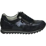 Waldläufer - 923019-302-194 - Veterschoenen - Blauw - Suède - Rubber Zool