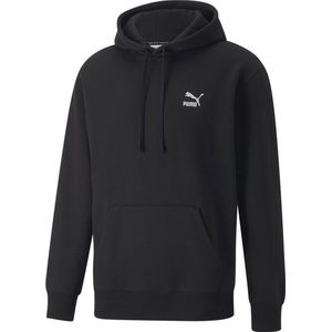 Puma - Select Classics Small Logo - Sweatshirt - Grijs - Katoen en Gerecycled Polyester