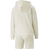 Puma - Loungewear Trainingspak - Geel - Katoen/Polyester - Borduurwerk Kattenlogo's