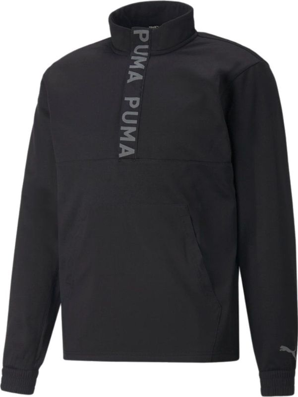 Puma Fit Pwrfleece Midlayer Sportsweater Heren Zwart