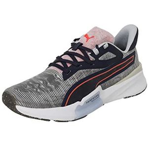 PUMA Pwrframe TR Re:Collection, gymschoenen voor heren, Parisian Night Platinum Gray Firelight, 43 EU