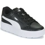 Puma - Karmen L PS - Sneakers - Zwart - Lage Sneakers voor Kinderen