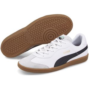 PUMA Unisex King 21 It voetbalschoen, Puma Witte PUMA Zwarte Gom, 40.5 EU