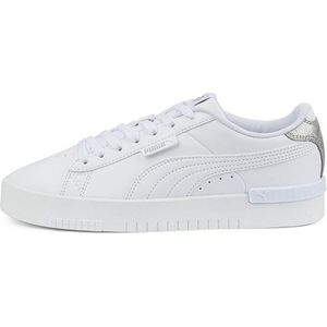 PUMA Dames Jada Distressed Sneaker, Puma White Puma Zilver, 36.5 EU