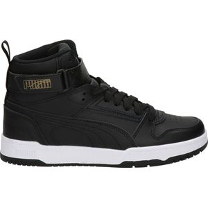 PUMA RBD Game Jr Kinder Sneakers - Zwart/Goud - Maat 38,5