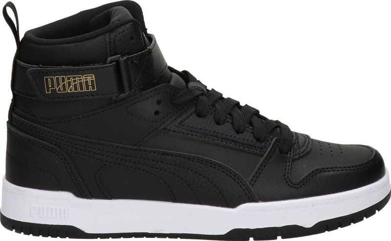 Puma - RBD Game Jr. Sneakers - Zwart - Immitatieleer en TPU