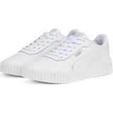 PUMA Carina 2.0 Sneaker dames,Puma Wit Puma Wit Puma Zilver,36 EU