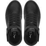 PUMA Carina 2.0 Mid Dames Sneakers - Puma Black-Puma Black-Dark Shadow - Maat 38.5
