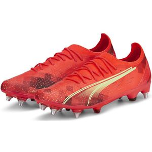 PUMA Ultra Ultimate MXSG Voetbalschoenen - Fiery Coral / Fizzy Light / Puma Black - EU 42