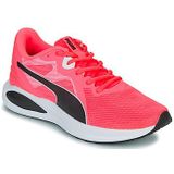 PUMA Unisex Twitch Runner hardloopschoen, Sunset Glow Puma Zwart Puma Wit, 36.5 EU