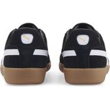 PUMA - Handball - Schoenen - Zwart/Wit - Suède Bovenwerk