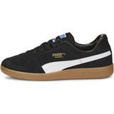 PUMA - Handball - Schoenen - Zwart/Wit - Suède Bovenwerk