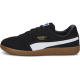 PUMA - Handball - Schoenen - Zwart/Wit - Suède Bovenwerk