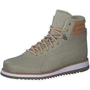 PUMA Unisex Desierto v2 Sneaker, Pebble Gray-Pebble Grey-Desert TAN, 3,5 UK, Beige, 36 EU