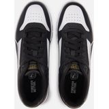 PUMA Rebound Game Low Sneakers Zwart Wit Goud