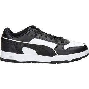 PUMA RBD Game Low Unisex Sneakers - Zwart/Wit/Goud - Maat 42