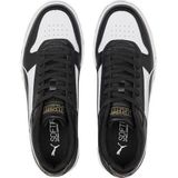 PUMA Rebound Game Low Sneakers Zwart Wit Goud