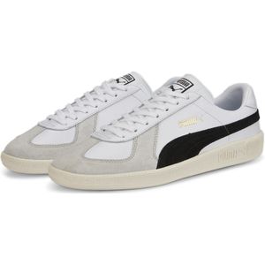 PUMA Army Sneakers Wit Lichtgrijs Zwart Goud