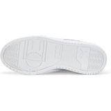 PUMA Rebound Game Low Sneakers Kids Wit Goud