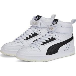 PUMA Rbd Game Sneaker uniseks-volwassene,Puma White Puma Black Puma Team Gold,38 EU