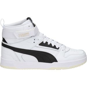 Puma, Rebound Game Mid Sneakers Wit, Heren, Maat:45 EU