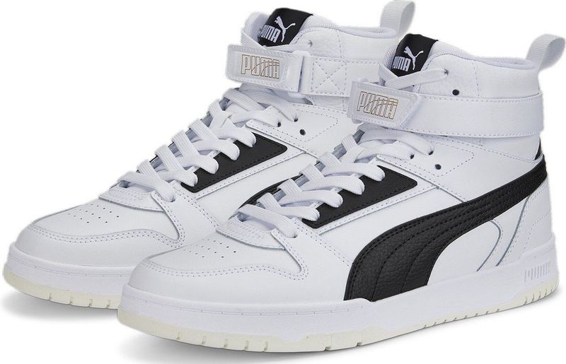 PUMA - Rbd Game - Sneaker - Wit - Hoog Risico Rood - Zwart - Team Goud