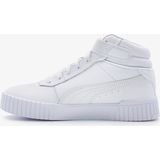 PUMA - Carina 2.0 Mid - Sneakers - Wit/Zilver - Gerecycled Materiaal