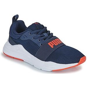 Sneakers Wired Run Jr PUMA. Synthetisch materiaal. Maten 38. Blauw kleur