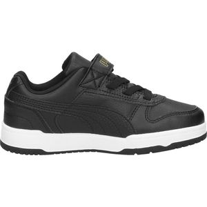 PUMA RBD Game Low AC+PS Unisex Sneakers - Black/TeamGold/White - Maat 30
