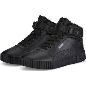 PUMA - Carina 2.0 Mid Sneakers - Zwart - Gerecycled Materiaal