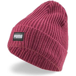 PUMA Ribbed Classic Cuff Beanie muts, Dusty Orchidee, Eén maat, uniseks, Dusty Orchidee, Eén maat, dusty orchidee