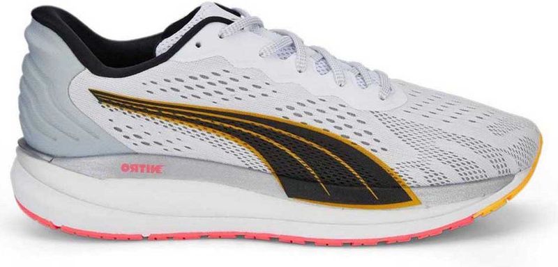 Puma - Magnify Nitro - Hardloopschoenen - Wit - Mesh