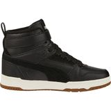 PUMA - Rbd Game Wtr Jr - Sneaker - Zwart - Bovenwerk van Leer - Rubberen Zool