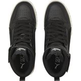 PUMA - Rbd Game Wtr Jr - Sneaker - Zwart - Bovenwerk van Leer - Rubberen Zool