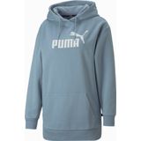 Women' sweatshirt puma ess elongated logo blue wash