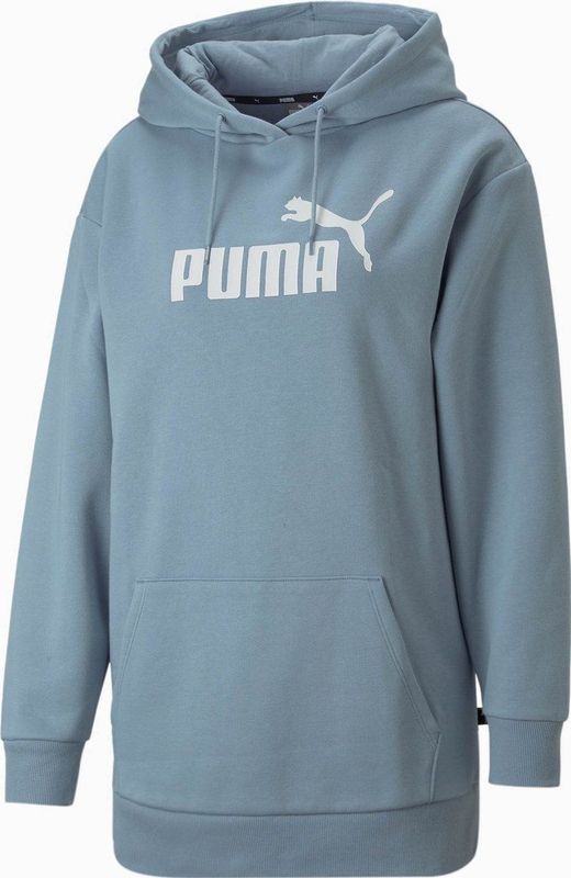 Women' sweatshirt puma ess elongated logo blue wash