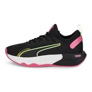 PUMA PWR XX Nitro Wn's dames gymschoenen, Puma Black Puma White Metallic Silver